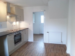 Kitchen / Dining, With Utility Room Beyond